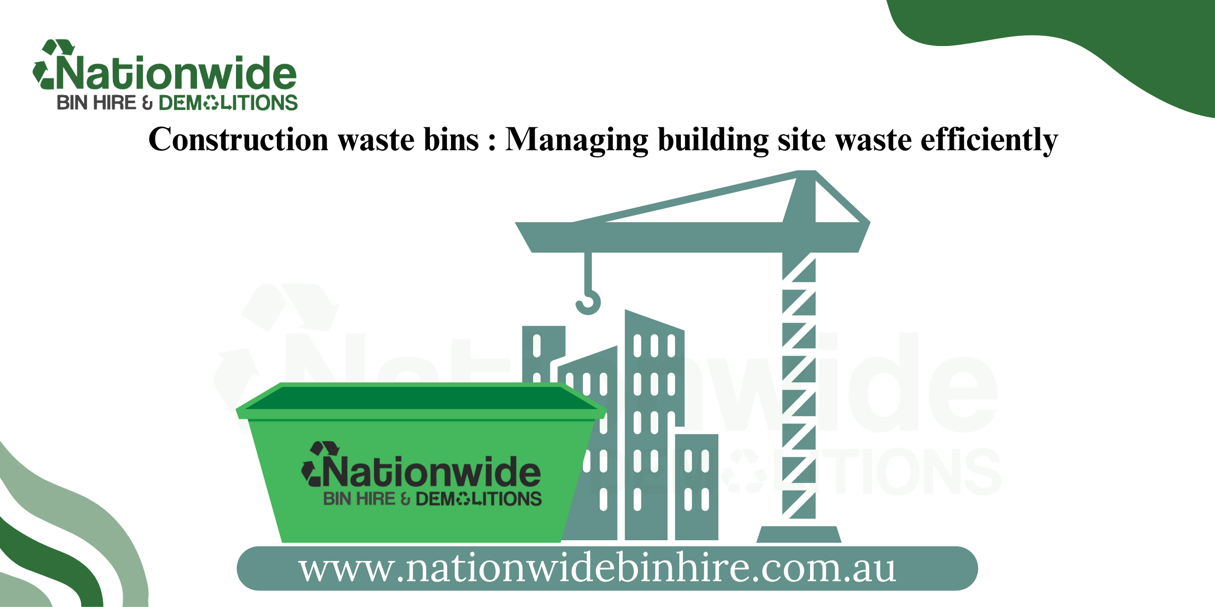 Featured image for “Commercial Skip Bin Hire for Business Waste Management”